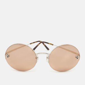 Cartier Brown Panthère de Cartier Round Sunglasses