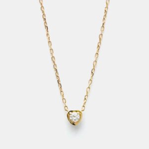 Cartier 18K Yellow Gold and Diamond Diamants L&eacute;gers Pendant Necklace
