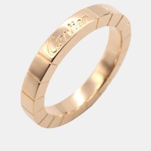 luxury-women-cartier-used-fine-jewelry-p1167423-007 Cartier 18K Pink Gold Lanieres Ring EU 49