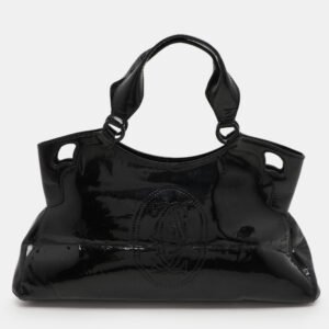Cartier Black Patent Leather Large Marcello de Cartier Bag
