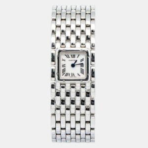 Cartier Panthere Ruban W61001T9 Quartz Mother of Pearl Stainless Steel Women's Wristwatch 21 mm