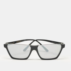 Celine Black/Silver Mirror CL400281 Square Sunglasses