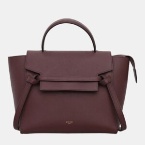 Celine Leather Micro Belt Bag