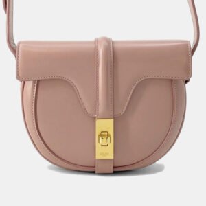 luxury-women-celine-used-handbags-p1157682-002 Celine Pink Leather Small Busas 16 Shoulder Bag
