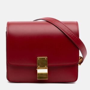 Celine Yellow Micro Grained Calfskin Belt Bag