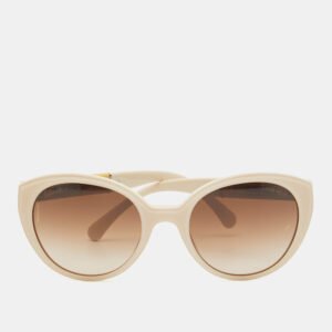 Chanel Beige/Brown Gradient 5252Q Cat Eye Sunglasses