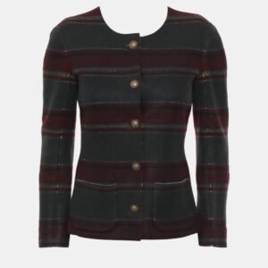Chanel Tricolour Stripes Jacket S