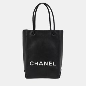 Chanel Black Calfskin Essential Tote Bag