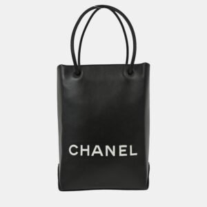 Chanel Black Calfskin Essential Tote Bag