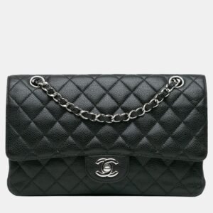 Chanel Black Caviar Medium Classic Double Flap Bag