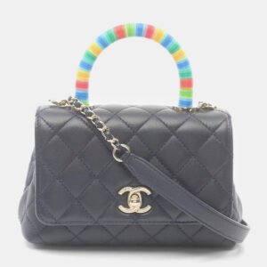 Chanel Red Lambskin Quilted Mini Rectangular Pearl Crush Flap  Bag