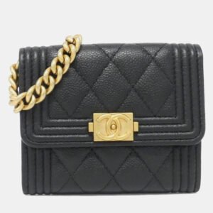 Chanel Boy Line Chain Clutch Bag
