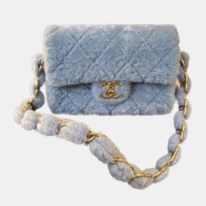Chanel Lambskin Coarse Chain Shoulder Bag