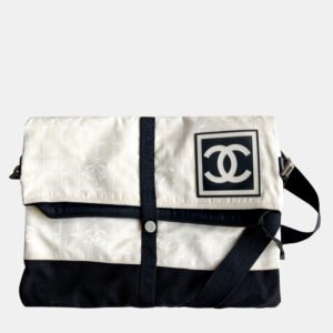 Chanel Vintage Canvas Messenger Bag