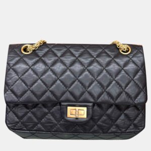 Chanel Black 2.55 Small Shoulder Bag