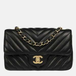 Chanel Brown Calfskin Medium Chain Boy Shoulder Bag