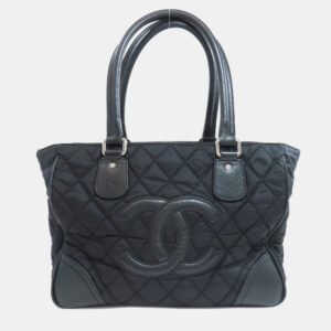 Chanel Paris New York Tote Bag Nylon Material