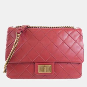 Chanel Red Shoulder Bags