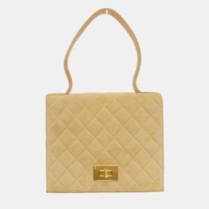 Chanel Beige suede Handbag