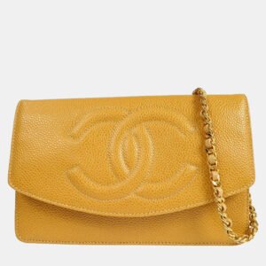 Chanel Calfskin Timeless Wallet On Chain