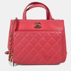 Chanel Caviar Quilted Small Business Affinity Shopping Bag