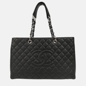 Chanel  GST XL Black Calfskin Grand Shopping Tote Bag