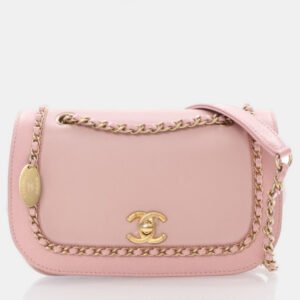 Chanel Charm Mini Pink Caviar Bag
