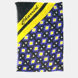 Charriol Yellow/Grey/Blue Scarf