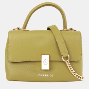 Charriol Grey Leather LE REVE Handbag