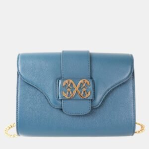 Charriol Bluish Green Leather MARIE OLGA Crossbody