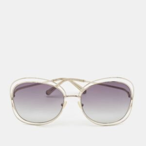 Chloe Grey/Gold Gradient CE119S Frame Oversized Sunglasses