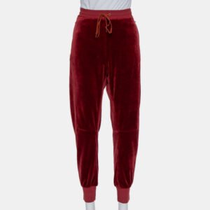 Chloe Burgundy Velvet Trouser M