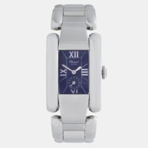 Chopard Happy Sport Steel Mop Dial Leather Strap Ladies Quartz Watch 288448-2001 35 mm