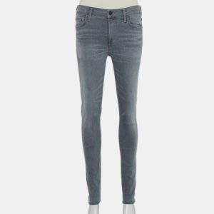 Citizens of Humanity Grey Denim High Rise Skinny Rocket Jeans M