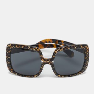 Coach Tortoise Brown/Black 551987 Spotty Oversized Sunglasses