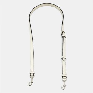 Coach Off White Leather Adjustable Shoulder Bag Strap