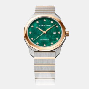 Concord Green MOP Stainless Steel Mariner SL 0320541 Quartz Women's Wristwatch 30 mm