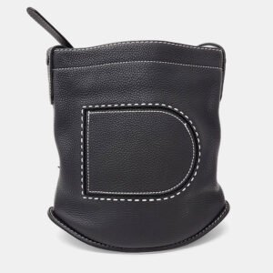 Gucci Beige Black Canvas and Leather Savoy Carrier bag