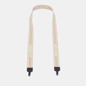 Dior Beige Logo Embroidered Woven Sunglasses Strap