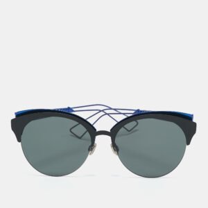 Dior Black/Blue G5V2K Diorama Club Cat Eye Sunglasses