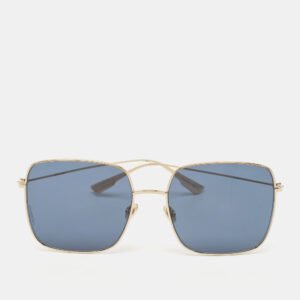 Dior Blue/Gold Tone Stellaire1 Square Sunglasses