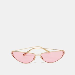 Dior Gold Tone/Pink MissDior B1U Cat-Eye Sunglasses