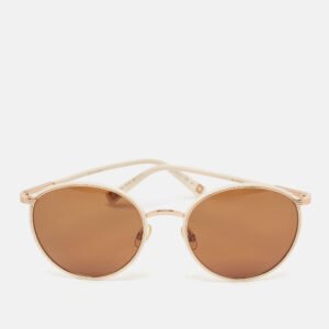 Dior Brown/Light Beige DiorAdelaide Round Sunglasses