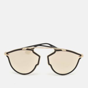 Dior Black/Gold 2M2SQ SoRealRise Aviator Sunglasses