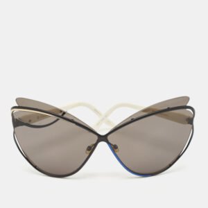 Dior Black/White Audacieuse1 Butterfly Sunglasses
