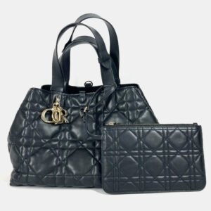 Chanel White Leather Vanity Shoulder Bag