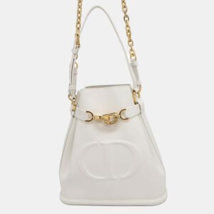 Dior Latte Calf Leather Medium C'est Dior Shoulder Bag