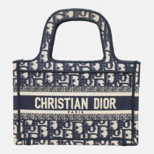 Dior Blue Mini Book Tote Bag