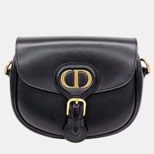 luxury-women-dior-used-handbags-p973584-002 Dior Black Leather Small Bobby Shoulder Bag