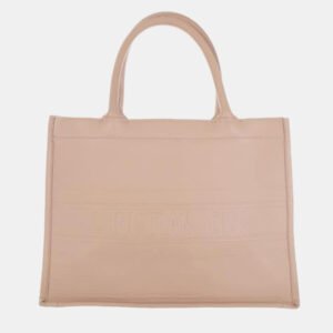 Dior Nude Leather Medium Book Tote Bag